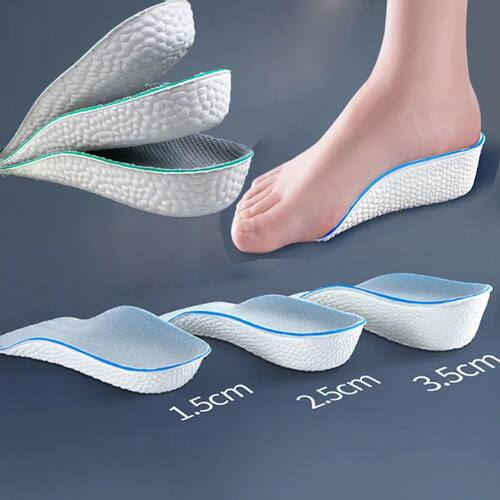 Height Increase Insoles for Men Women Shoes Flat Feet Arch S