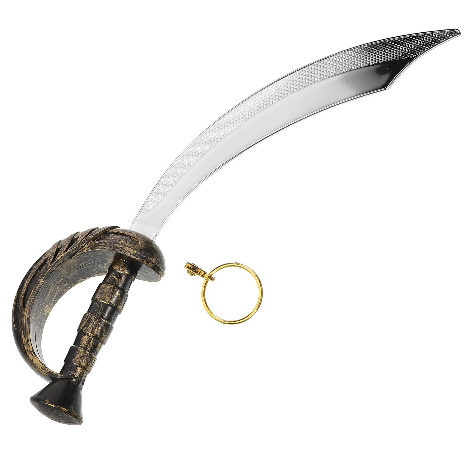 Pirate Playset Cosplay Sword Hoop Earring Toys Swords Prop A