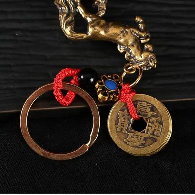 New 2026 Year Of Chinese Zodiac Horse Lucky Pendant Keychain
