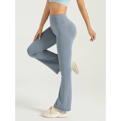 Women's High Waisted Bootcut Yoga Pants - Flared Leggings fo