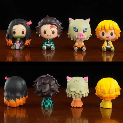 4Pcs/Set Demon Slayer Kamado Tanjirou Nezuko Agatsuma Zenits