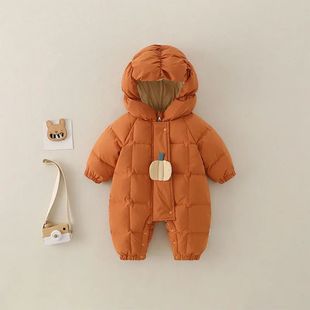 Warm New Piece One Thickened Baby Color Solid Winter 2025