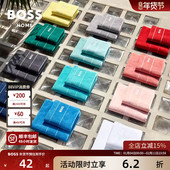 BOSS进口长绒棉Plain系列全棉柔软蓬松毛巾吸水速干方巾亲肤浴巾