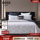 BOSS秋冬全棉贡缎现代商务简约100纯棉高级感床品四件套FILIGREE
