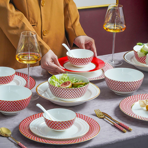 Lomonosov俄皇瓷器欧式餐具套装