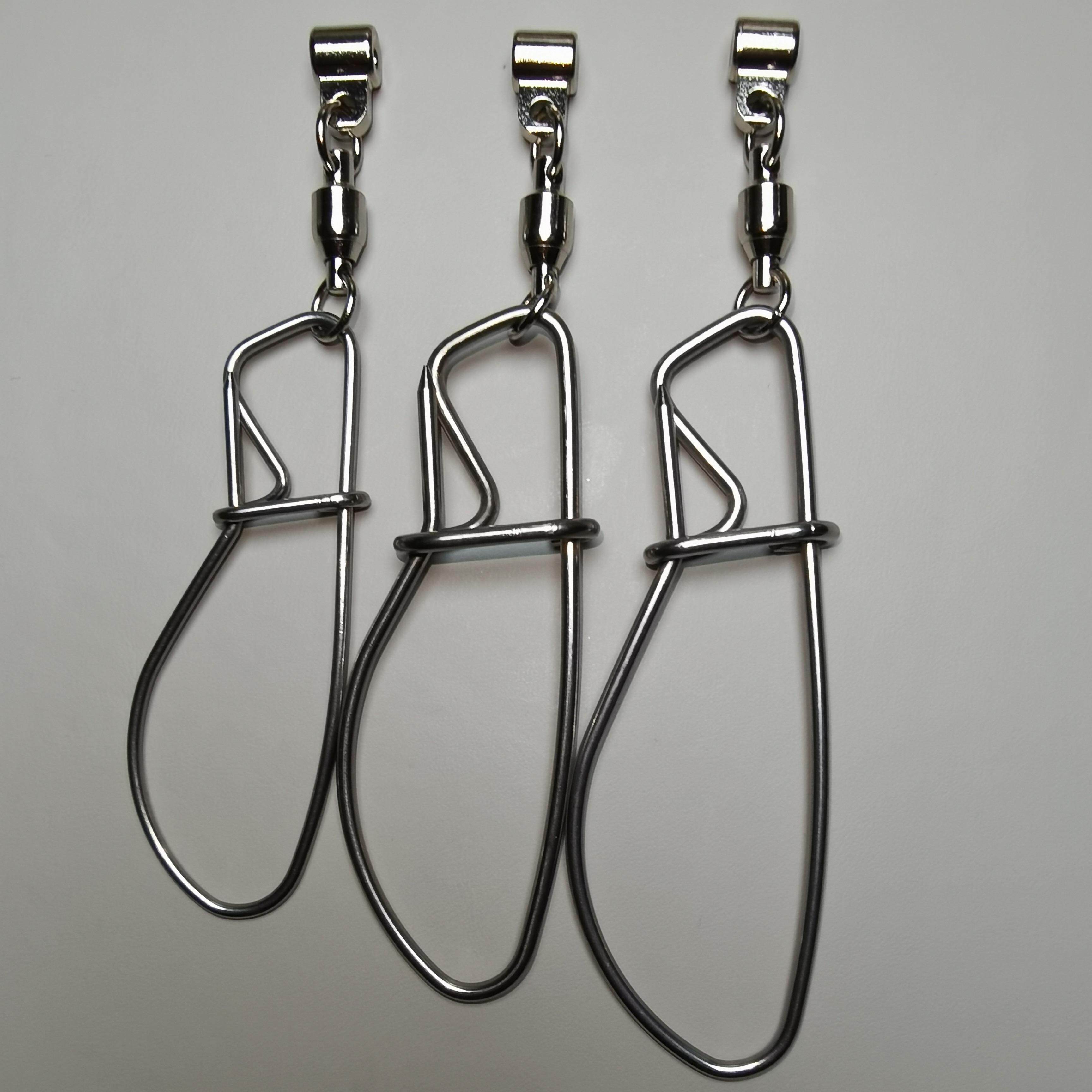 捕斗士加强版活鱼扣高端新型路亚锁鱼扣304不锈钢耐腐蚀高拉力