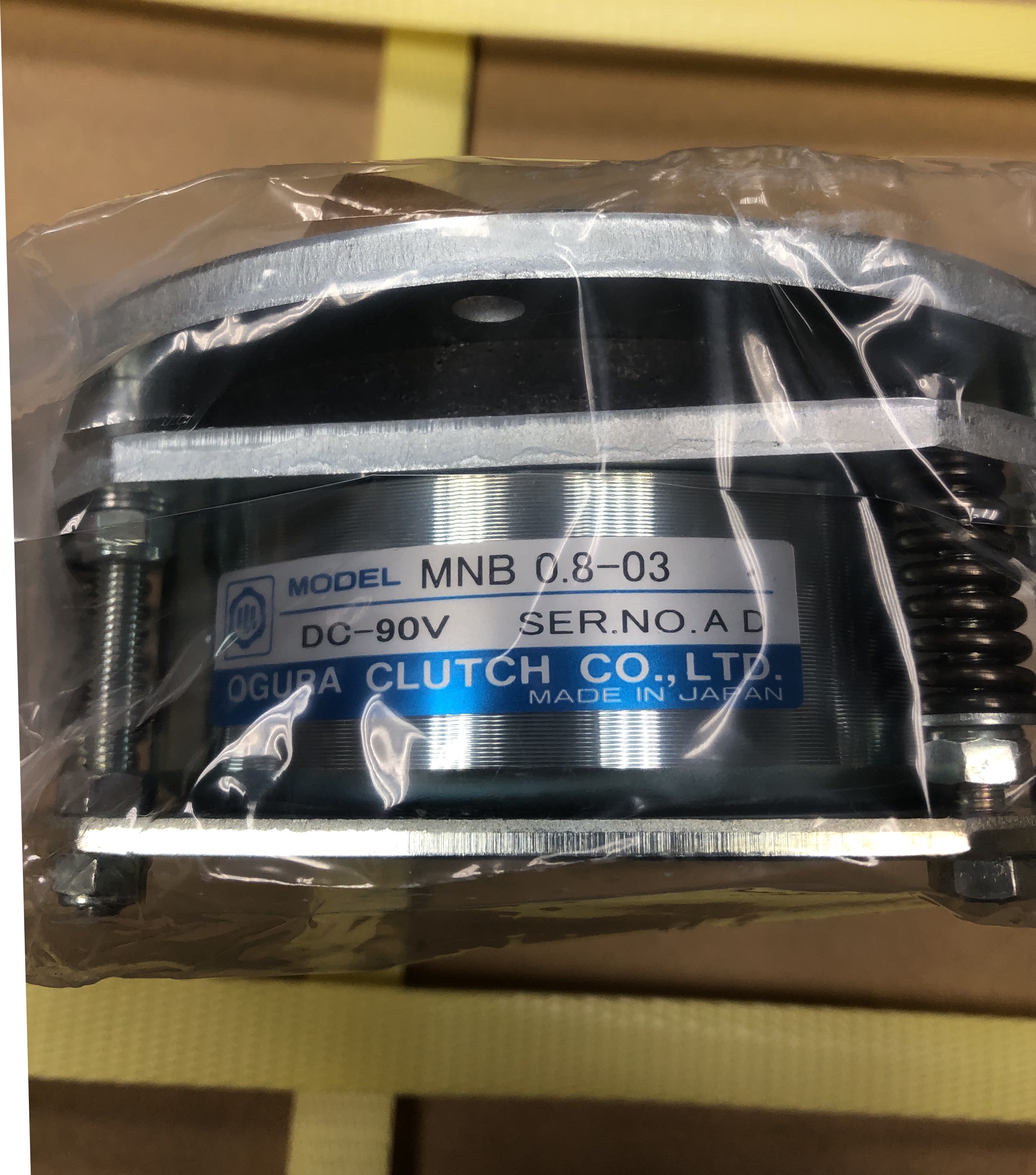 MNB0.8-03、MNB0.8G-03 日本小仓离合器，OGURA CLUTCH电磁制动器
