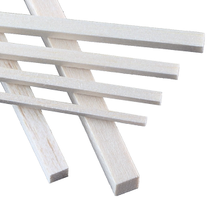 飞机航模板材DIY手工制作巴尔沙木轻木方沙盘建筑模型材料轻木条