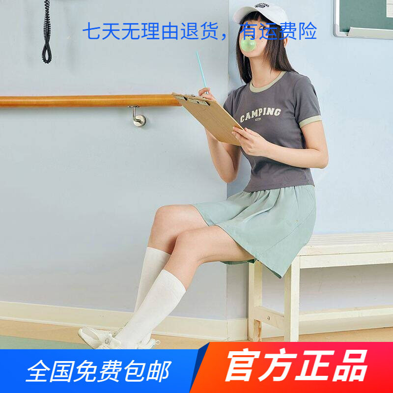 361运动短裤女冰感防晒春夏透气五分裤运动裤复古学院风休闲裤子