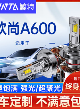适用16-21款欧尚A600 EV前大灯泡led远光近光超亮汽车前车灯雾灯