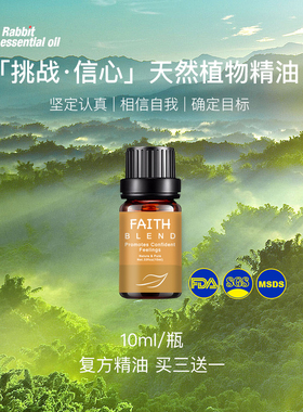 挑战·信心 天然植物香薰精油 加湿器专用 家用室内持久 相信自我