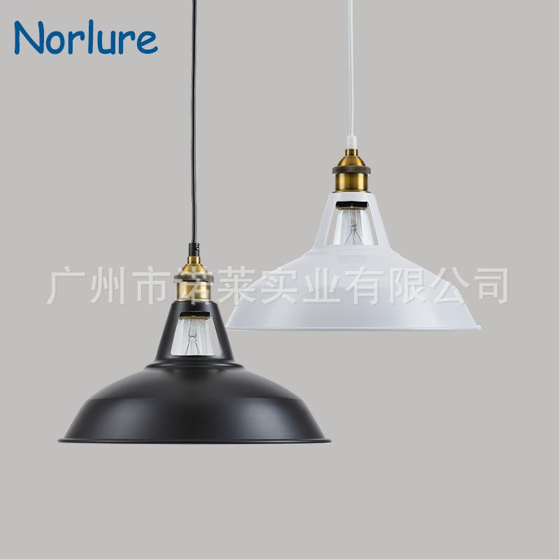 工业风复古铁艺loft酒吧咖啡厅现代餐厅吧台发廊个性创意单头吊灯