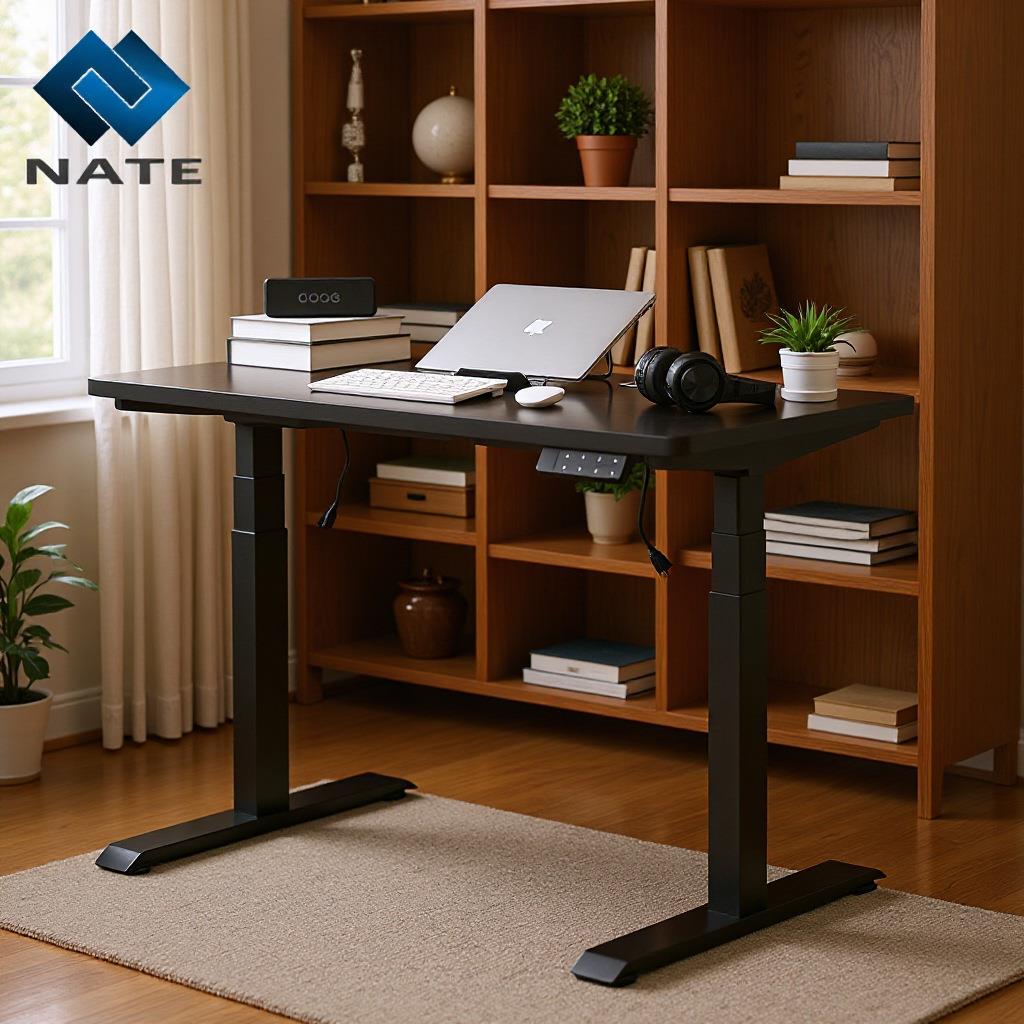 2025新款双电机三节升降桌架 升降电脑桌升降电竞桌 升降桌腿电动