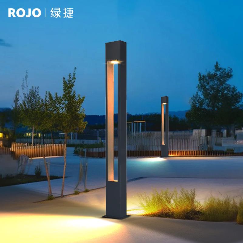 现代简约户外防水别墅花园园林公园3米3.5米4米新款创意led庭院灯