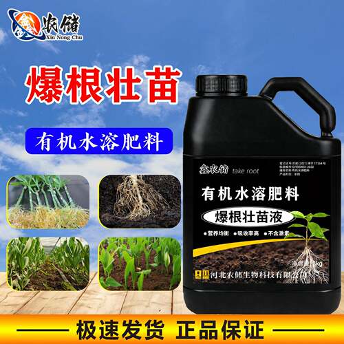 爆根原液生根壮苗剂生根液氨基酸猛生根水溶肥冲施料根多多生根剂