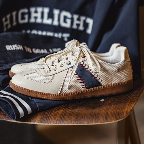 马登德训鞋日系复古休闲男鞋春季