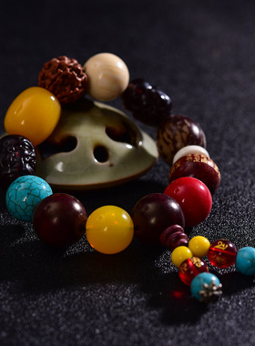 GS098汽车用品佛珠档位珠金刚菩提内饰挂件挂饰厂家