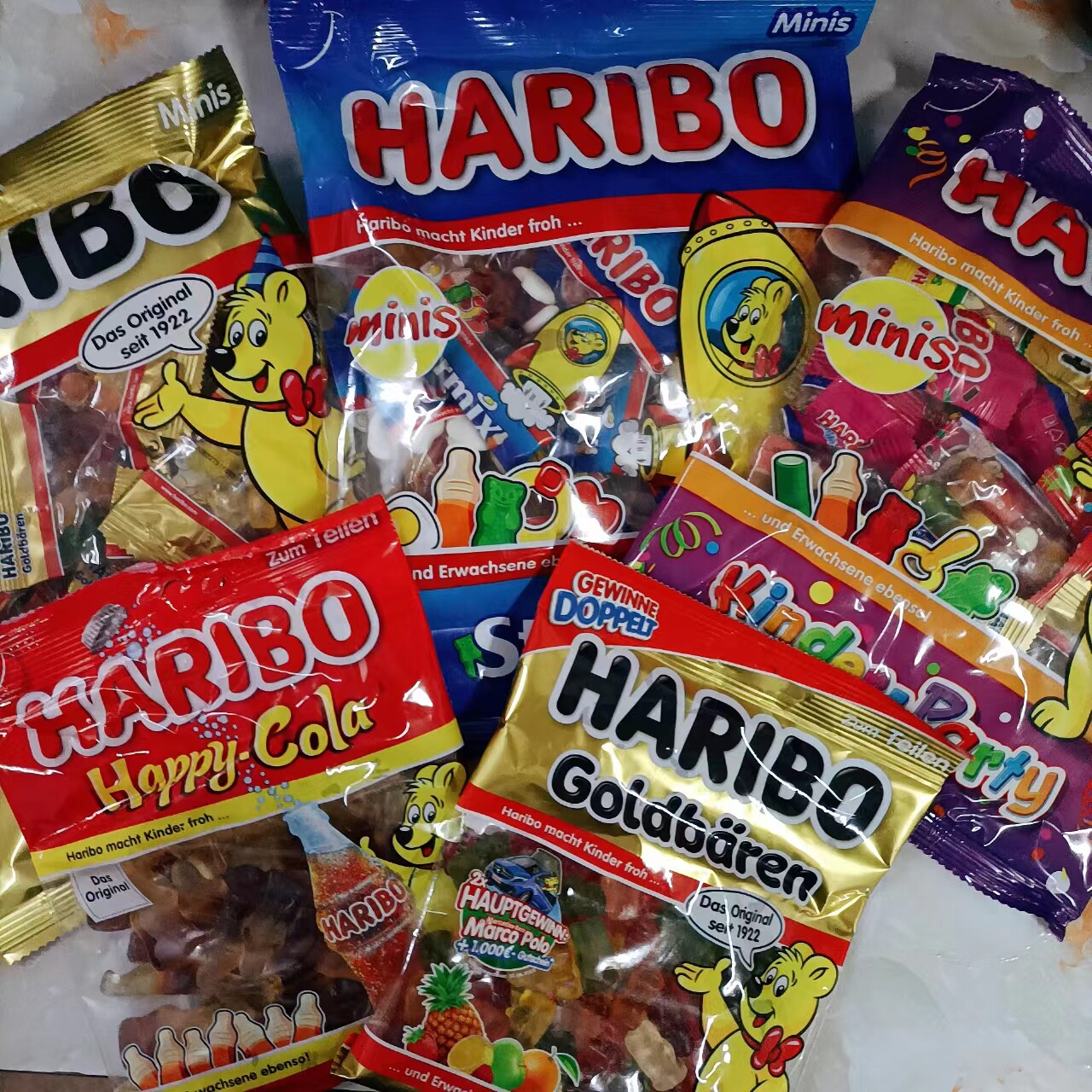 德国进口 haribo哈瑞宝小熊橡皮糖 软糖