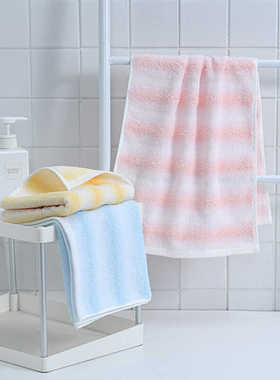 洁丽雅纯棉毛巾全棉231252成人男女柔软吸水清新洗脸洗澡家用面巾