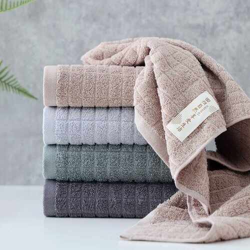 超柔纱吸水家用洗脸巾洁丽雅纯棉