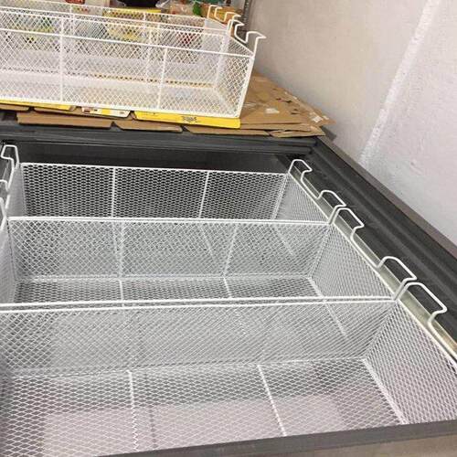 冰柜内部置物架冰箱分隔盒内置物筐栏专用篮子收纳整理神器挂篮大