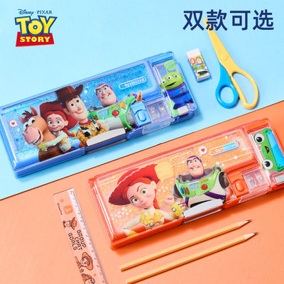 迪士尼玩具总动员流沙双层铅笔盒