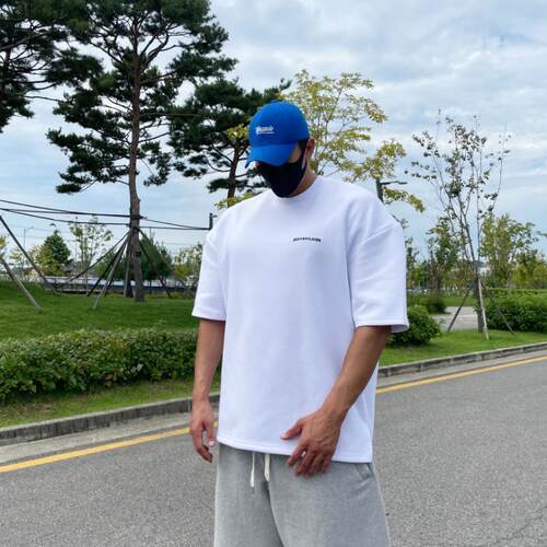健身短袖男宽松透气弹力训练服时尚休闲跑步t恤器械宽松运动衣服