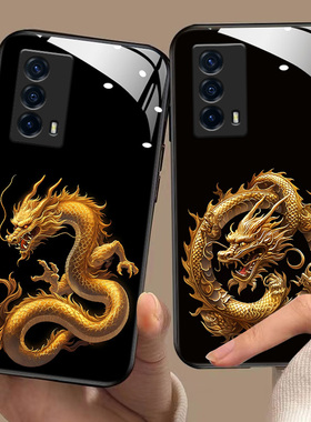 适用于iqooz5手机壳vivoiqooz6/z6x/z7/z7x软边液态玻璃壳iq00z5x龙年新款V2272A生肖V2131A高级V2164KA男女