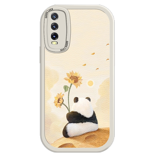 适用于vivoY20手机壳V2029新款丫20全包硅胶软壳voviy20防摔唯我20高级vivi男女情侣款vovo卡通网红熊猫超薄