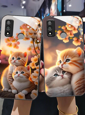 适用于华为PsmartPlus2019手机壳PSmart新款钢化玻璃huaweipsmart2021女款huawei卡通潮流ps个性高级mare全包