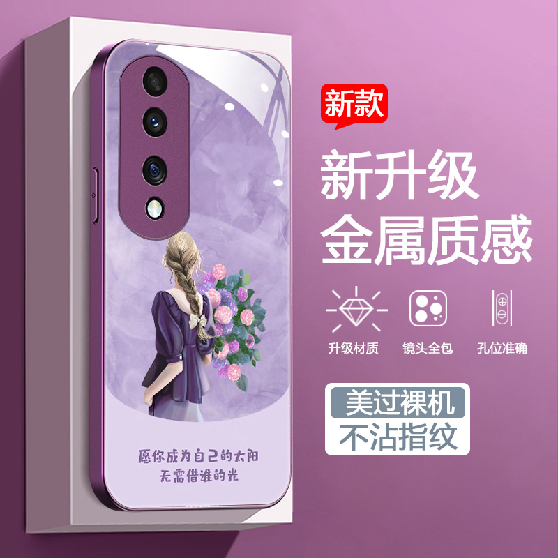 时尚创意国风花朵手机壳
