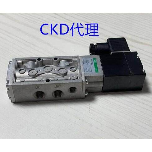 适用CKD电磁阀4F210-08-AC220V/DC24V 4F220/4F230/4F240-08-DC24