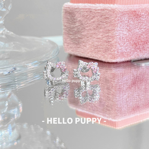 耳钉钛钢可爱耳饰少女心耳钉