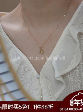 晚睡的桔梗｜铃兰花朵铃铛项链