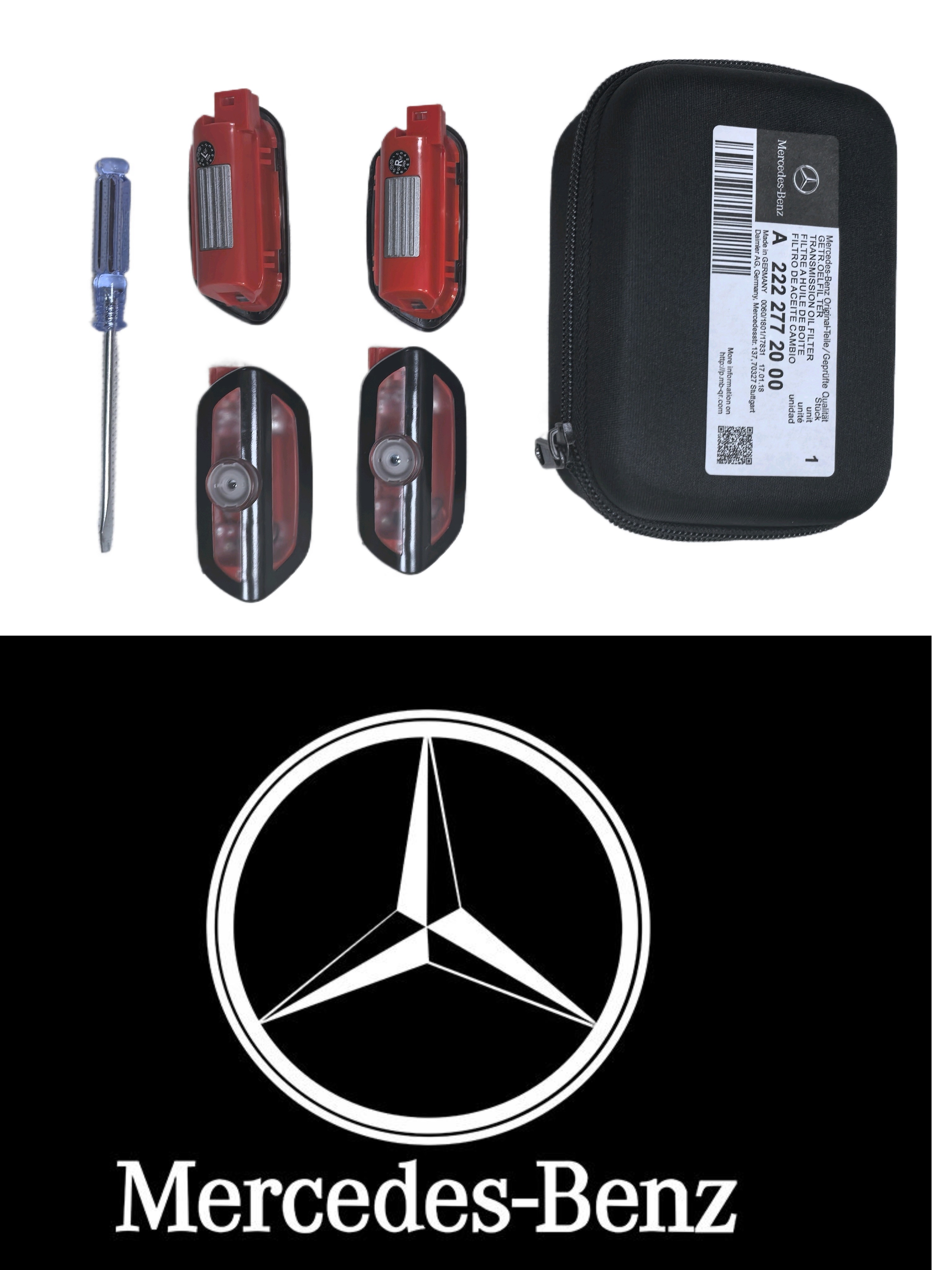 14-21款奔驰S级W222车门灯S500L S350 S400 S320镭射迎宾灯照地灯