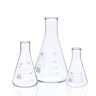 蜀牛三角烧瓶化学广口三角瓶加厚摇瓶实验室锥形瓶100 250 500ml