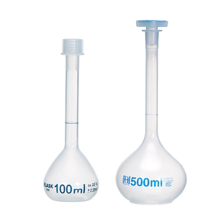 PP塑料容量瓶定容瓶25 50 100 250 500 1000ml摇瓶实验室塑料容器