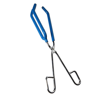 不锈钢烧杯夹实验室玻璃烧杯开口钳子三爪防烫夹蒸发皿夹教学器材