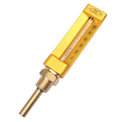 船用V型温度计W纹尾长定制