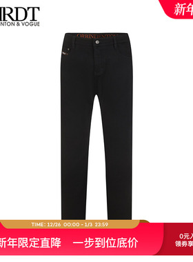 ORRDT澳林丹顿长裤秋冬新款简约直筒修身厚绒牛仔裤男A37E2409