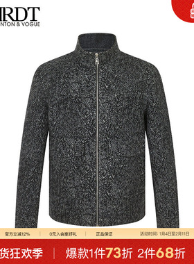 ORRDT澳林丹顿羊毛休闲夹克男秋冬新款毛呢大衣短外套A05D2246