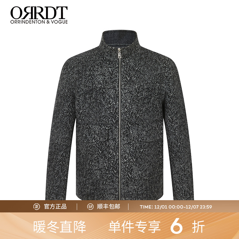 澳林丹顿男装时尚都市休闲夹克