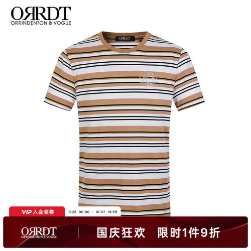 澳林丹顿男装时尚短袖海魂衫T恤