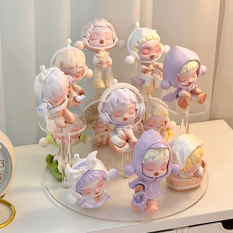 亚克力盲盒展示架收纳多层可造景