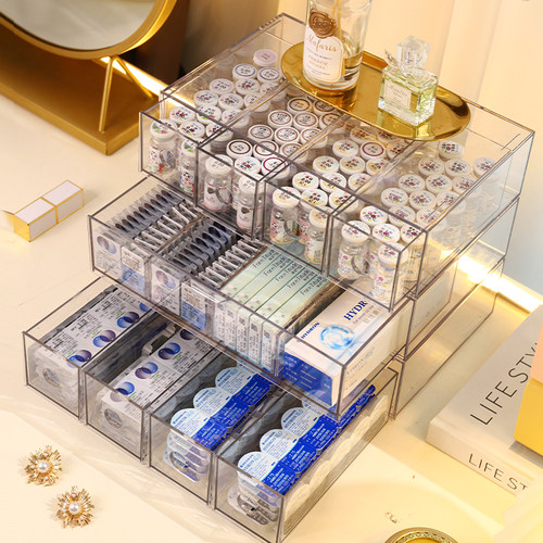 日抛美瞳收纳盒多副分装整理神器