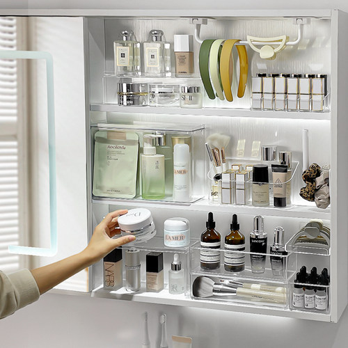 镜柜收纳盒多功能整理分格