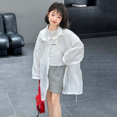 女童防晒衣2025新款夏季薄防晒服