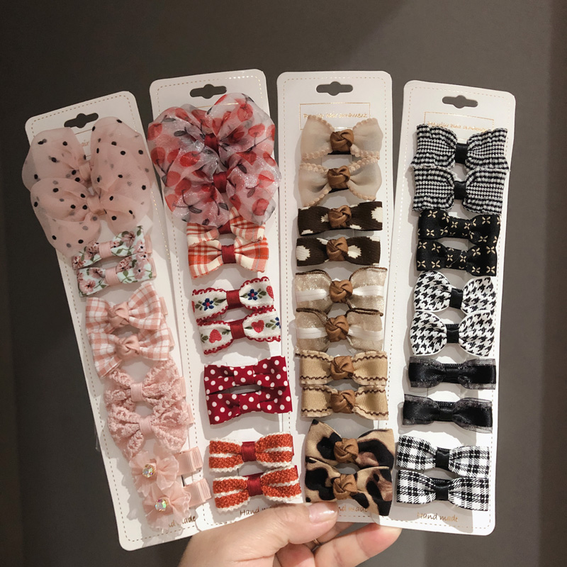 儿童宝宝韩版蝴蝶结发夹发饰发卡