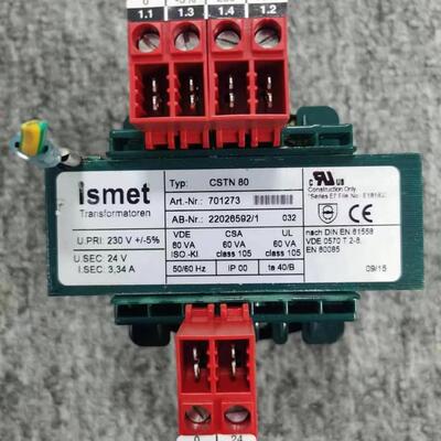 议价ISMET TRANSFORMATOREN CSTN80