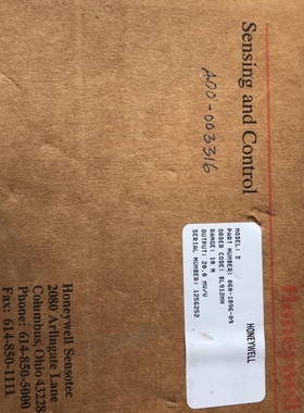 【议价】【议价】HONEYWELL BL912MH传感器